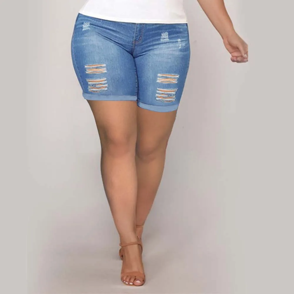 Fashion Ripped Denim Shorts Tight-fitting Washed Solid Color Sexy Ladies Denim Shorts Spring Summer 2022
Fashion Ripped Denim Shorts Tight-fitting Washed Solid Color Sexy Ladies Denim Shorts Spring Summer 2022