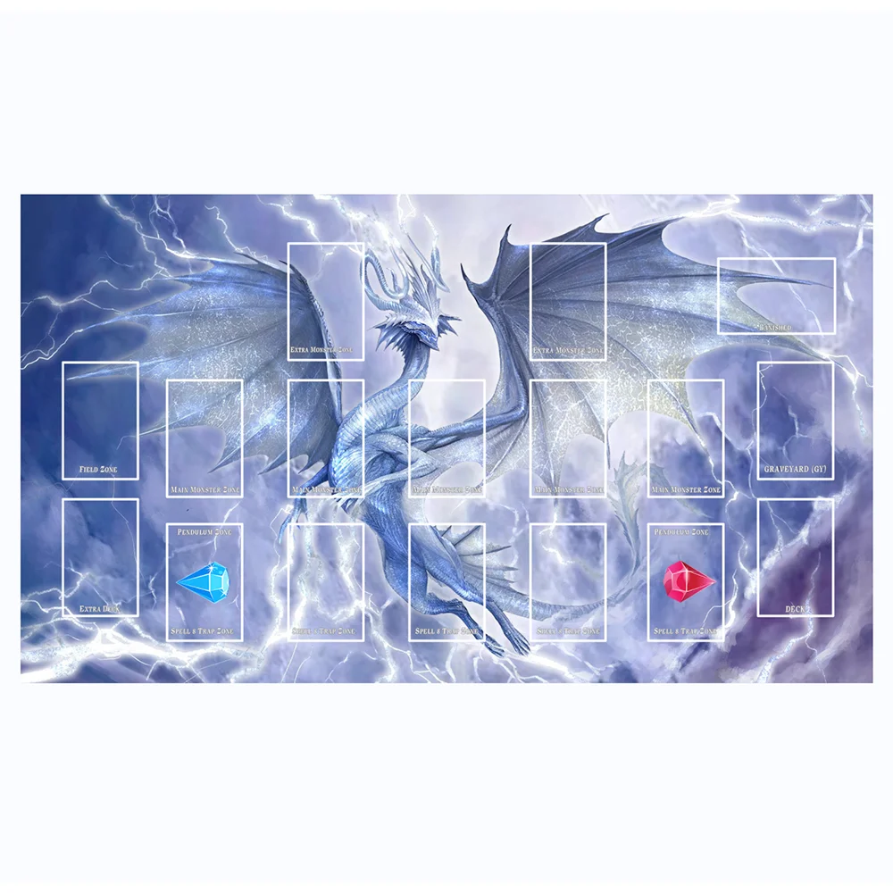 YGO Dragon Shield Table Mat Board Game TCG Playmat Game Mousemat 60X35 CM Mousepad Compatible for YU-GI-OH CCG Trading Cards
YGO Dragon Shield Table Mat Board Game TCG Playmat Game Mousemat 60X35 CM Mousepad Compatible for YU-GI-OH CCG Trading Cards