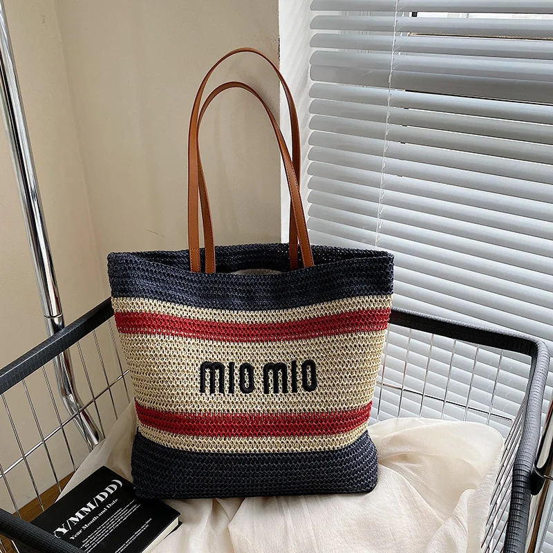 Big Bag Female Advanced Fashion Straw Bag Large Capacity One Shoulder Commuting Bag Shopping Outing Armpit Bag Big Bags Women
Big Bag Female Advanced Fashion Straw Bag Large Capacity One Shoulder Commuting Bag Shopping Outing Armpit Bag Big Bags Women