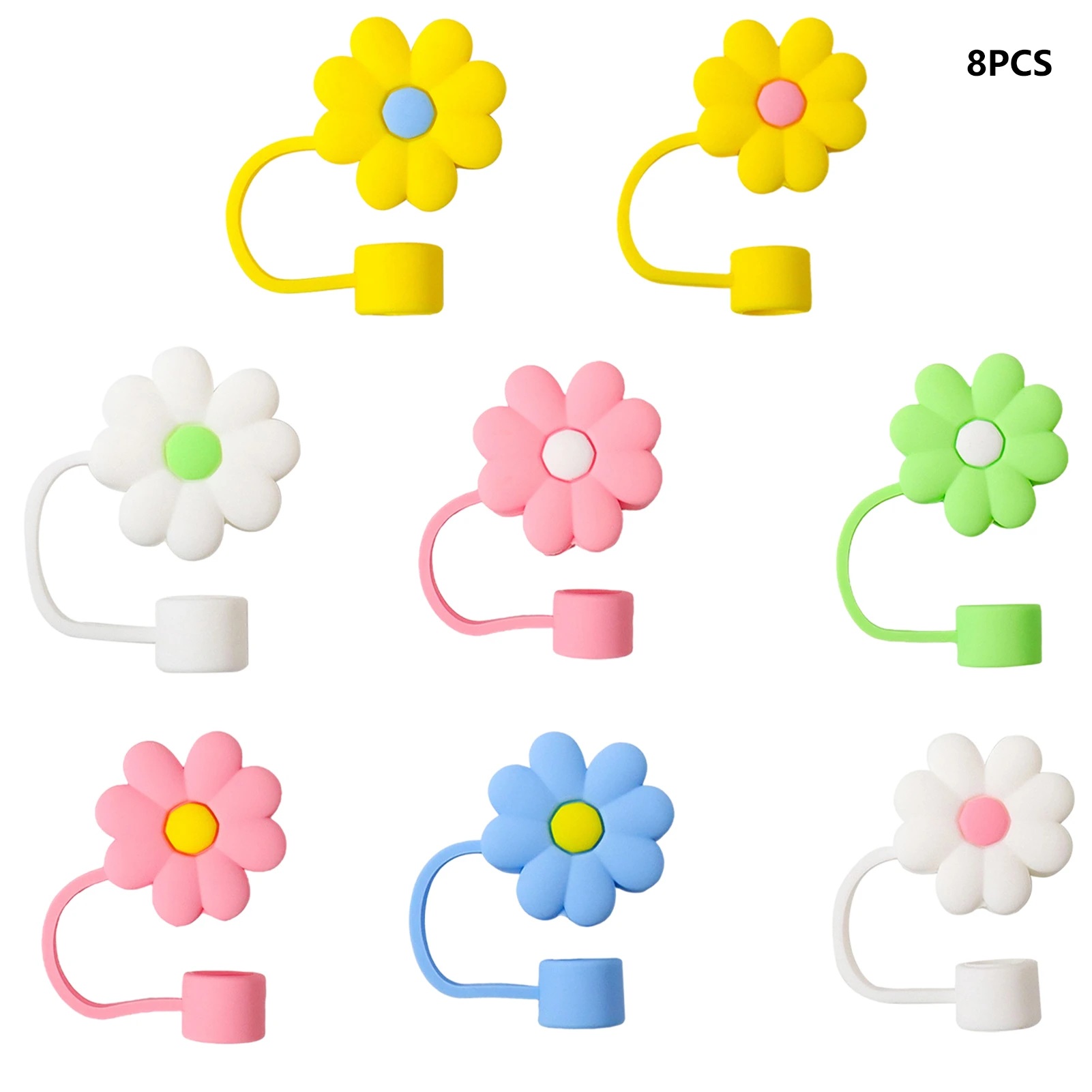 8pcs Dust Proof Reusable 10mm Diameter Kitchen Portable Home Safe Soft Straw Covers Cap Cute Splashproof For Drinking Airtight
8pcs Dust Proof Reusable 10mm Diameter Kitchen Portable Home Safe Soft Straw Covers Cap Cute Splashproof For Drinking Airtight