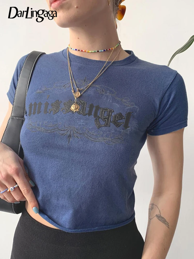 Корейская модная облегающая женская футболка Darlingaga с аппликацией букв, милая детская футболка с заплатками, повседневные облегающие укоро...
Корейская модная облегающая женская футболка Darlingaga с аппликацией букв, милая детская футболка с заплатками, повседневные облегающие укоро...