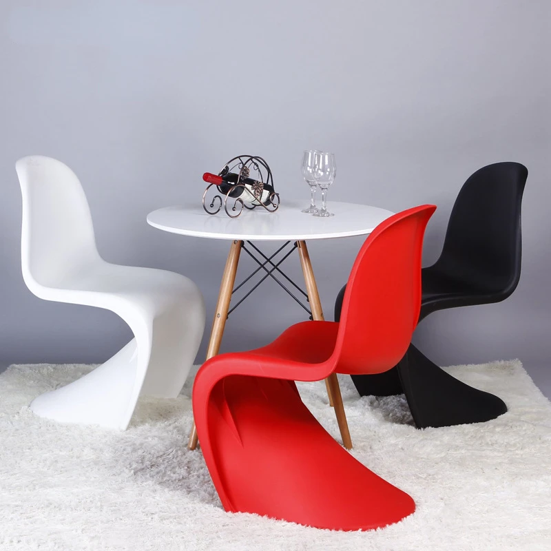 

Modern Fashion S-shaped Reception Negotiation Coffee Adult Backrest Pan Dong Creative Beauty Living Room Dining Chair