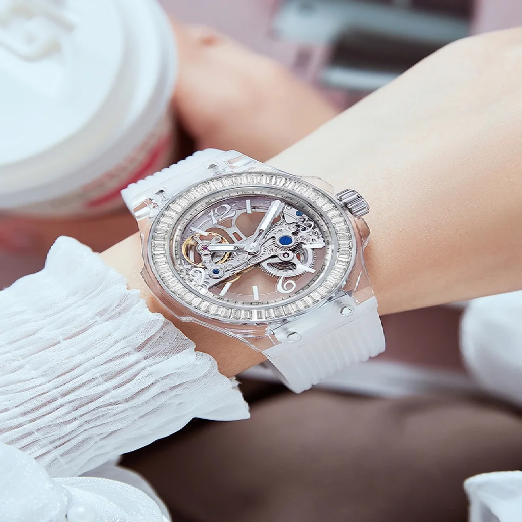 Hanboro Female Watches Top brand Automatic watch for women mechanical Hollowed out Business Watch Elegant Clock relogio feminino
Hanboro Female Watches Top brand Automatic watch for women mechanical Hollowed out Business Watch Elegant Clock relogio feminino
