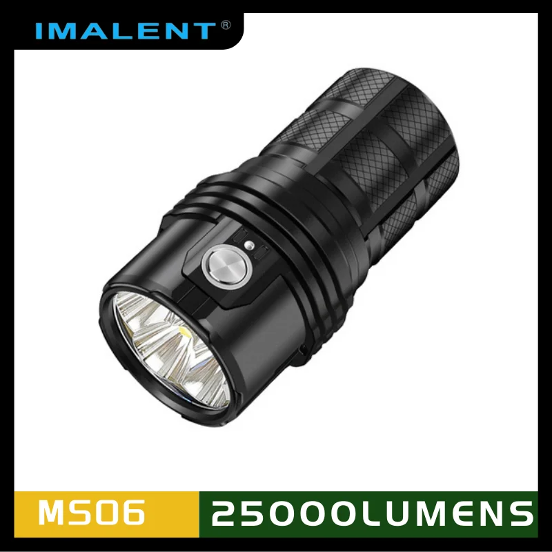 IMALENT MS06 Powerful Flashlight 200 Lumens Professional Rechargeable Lantern Outdoor EDC Lighting Power LED Camping Torch
IMALENT MS06 Powerful Flashlight 200 Lumens Professional Rechargeable Lantern Outdoor EDC Lighting Power LED Camping Torch