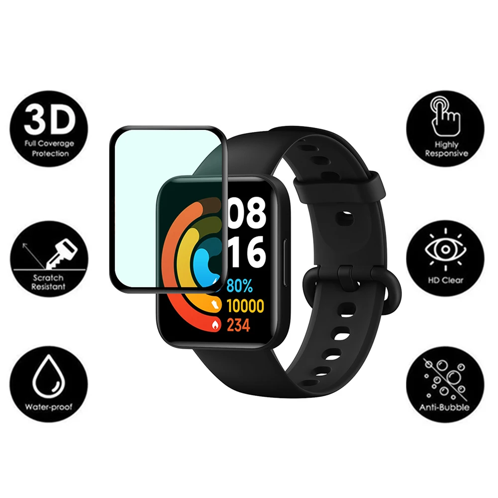 1/2/3 шт., Защитная пленка для смарт-часов Xiaomi Redmi Watch 2/Watch 2 Lite
1/2/3 шт., Защитная пленка для смарт-часов Xiaomi Redmi Watch 2/Watch 2 Lite