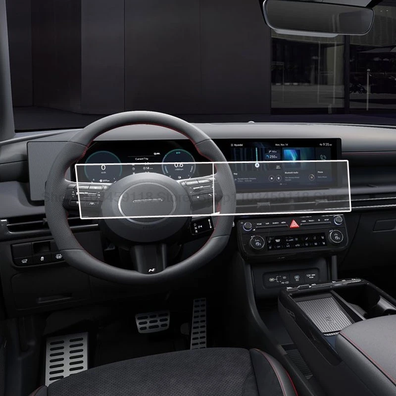 Защитная пленка из закаленного стекла для Hyundai Tucson 2024 2025 12,3 дюйма, GPS-навигация, приборная панель, аксессуары против царапин
Защитная пленка из закаленного стекла для Hyundai Tucson 2024 2025 12,3 дюйма, GPS-навигация, приборная панель, аксессуары против царапин
