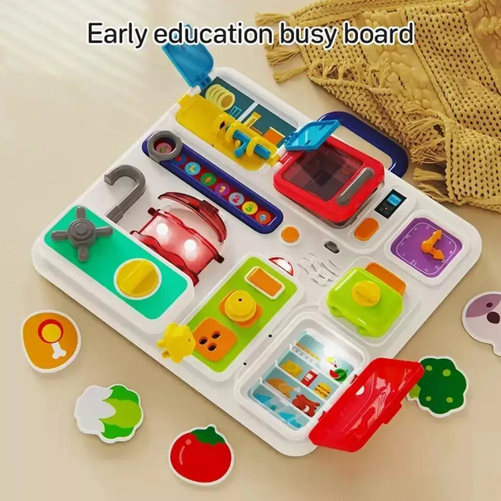 Kid Montessori Toy Baby Activity Board Buckle Training Early Sensory Unlock Matching Teaching Educational Toy For Children B6z7
Kid Montessori Toy Baby Activity Board Buckle Training Early Sensory Unlock Matching Teaching Educational Toy For Children B6z7