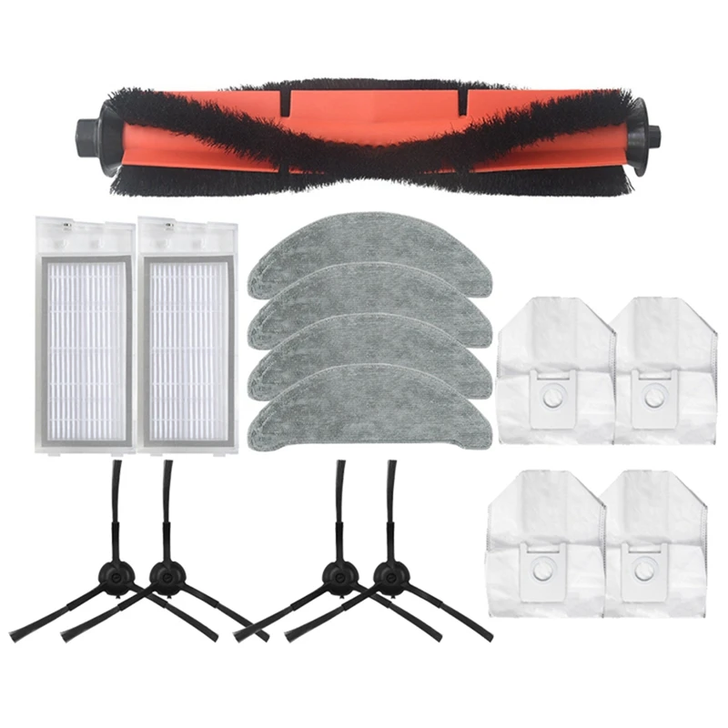 15Pcs Main Brush Mop Cloth Hepa Filter Side Brush Dust Bag Parts for Roidmi EVE Plus Robotic Vacuum Cleaner Accessories
15Pcs Main Brush Mop Cloth Hepa Filter Side Brush Dust Bag Parts for Roidmi EVE Plus Robotic Vacuum Cleaner Accessories