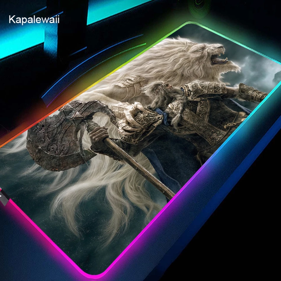 Gaming Mouse Pad Computer Mousepad RGB Large Mause Elden Ring Gamer XXL Mouse Carpet Big Mause Pad PC Desk Play Mat With Backlit
Gaming Mouse Pad Computer Mousepad RGB Large Mause Elden Ring Gamer XXL Mouse Carpet Big Mause Pad PC Desk Play Mat With Backlit