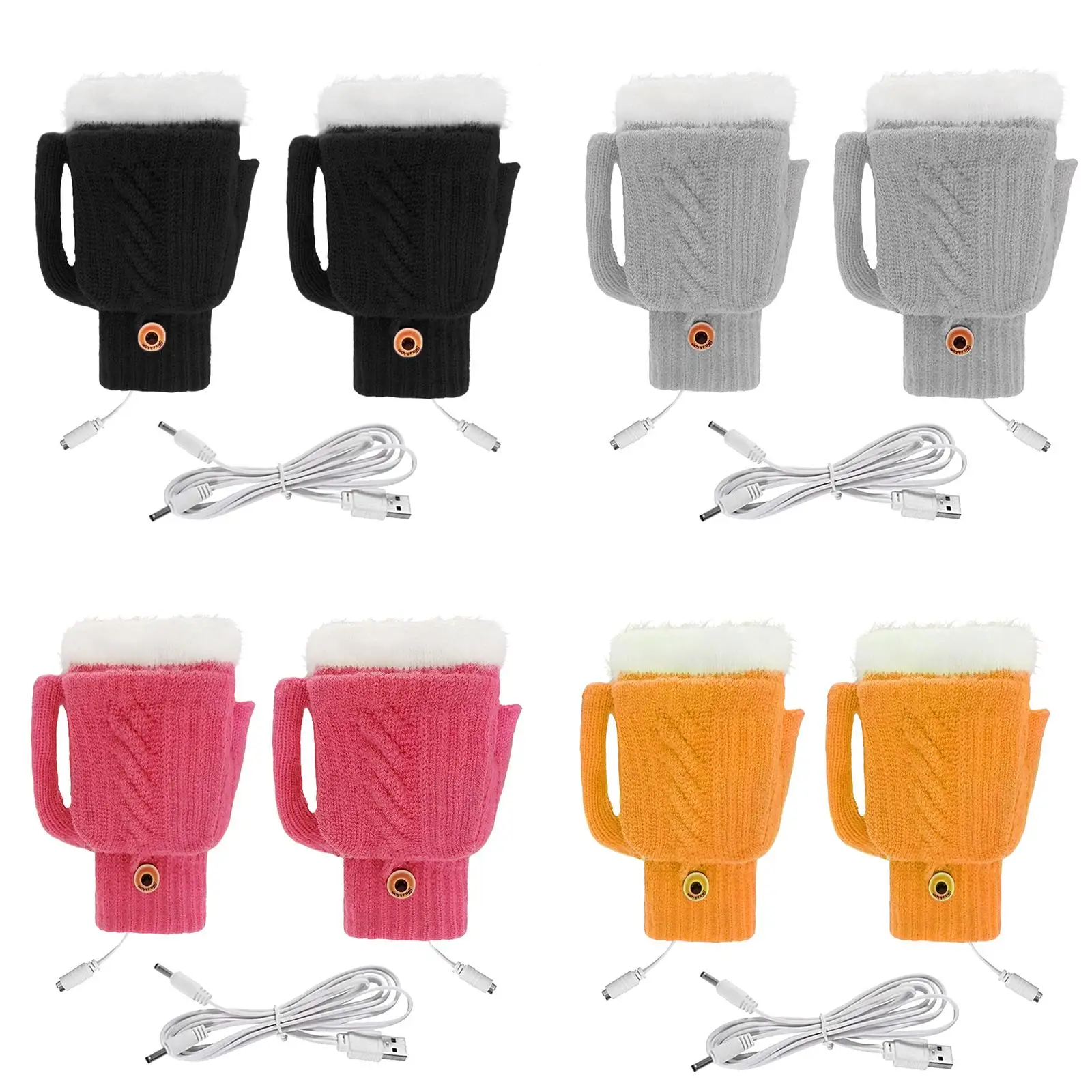 Перчатки с USB-подогревом, теплые перчатки для мужчин и женщин, мужские перчатки с открытыми пальцами, перчатки для бега, велоспорта 
Перчатки с USB-подогревом, теплые перчатки для мужчин и женщин, мужские перчатки с открытыми пальцами, перчатки для бега, велоспорта