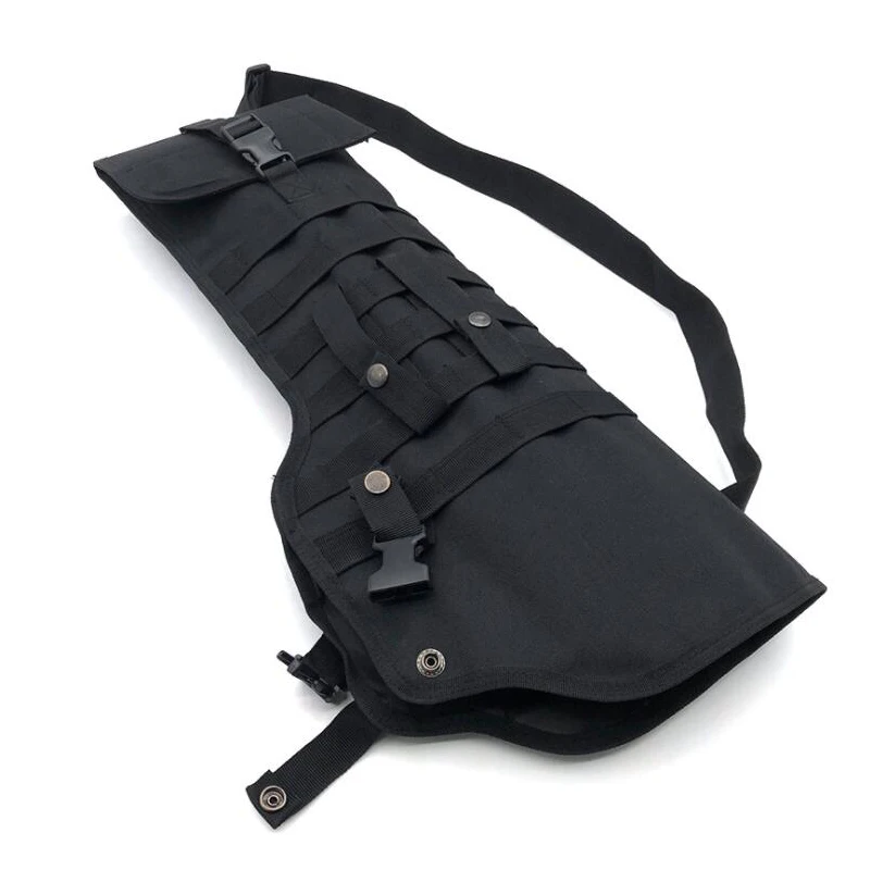 

Tactical Rifle Shotgun Scabbard Holster Airsoft Gun Bag Military Nylon Holster Assault Hunting Bag Army Pouch Case With Shoulder