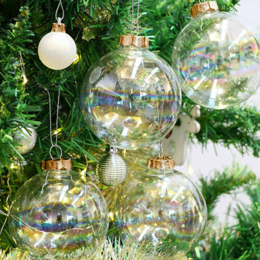 Hanging Ball Christmas Decoration Plastic Transparent 12pcs Christmas Ball Drop Ball Gold Christmas Decorative
Hanging Ball Christmas Decoration Plastic Transparent 12pcs Christmas Ball Drop Ball Gold Christmas Decorative