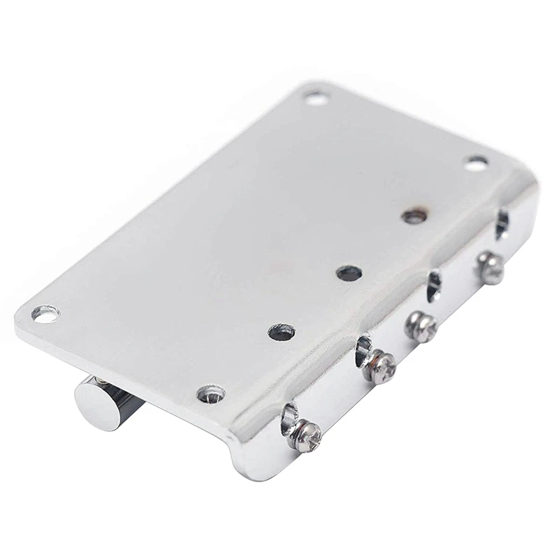2X Hard Tail Fixed Bass Guitar Bridge Compatible With 4 String Jazz Bass Or Precision Bass Style Top Load Chrome
2X Hard Tail Fixed Bass Guitar Bridge Compatible With 4 String Jazz Bass Or Precision Bass Style Top Load Chrome