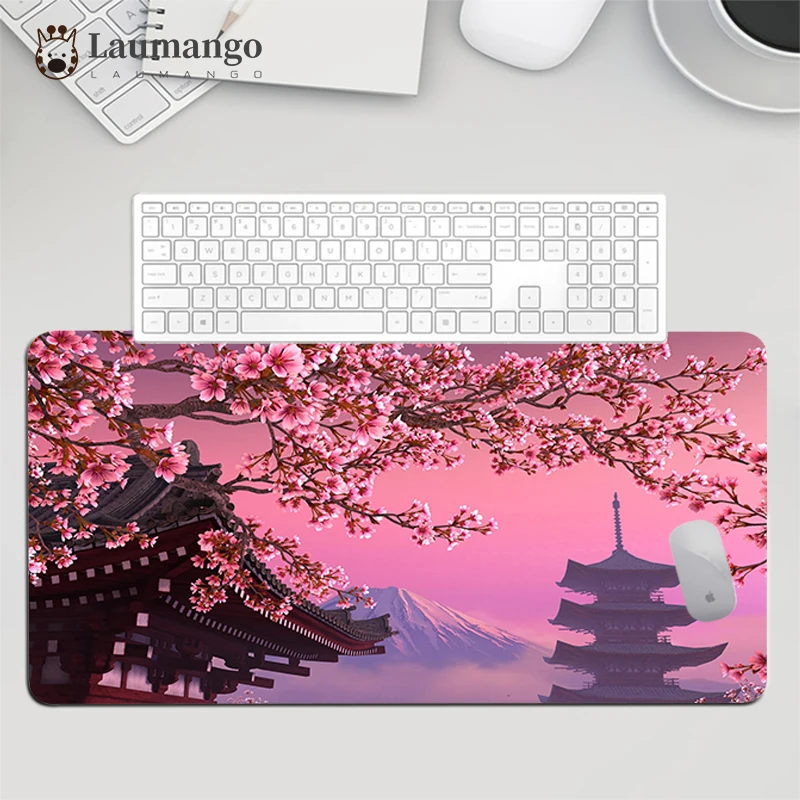 The Cherry Blossom Desk Mat Rubber Keyboard Gaming Accessories Mouse Ped Anime Pad Gamer Mousepad Large Computer Cabinet Carpet
The Cherry Blossom Desk Mat Rubber Keyboard Gaming Accessories Mouse Ped Anime Pad Gamer Mousepad Large Computer Cabinet Carpet