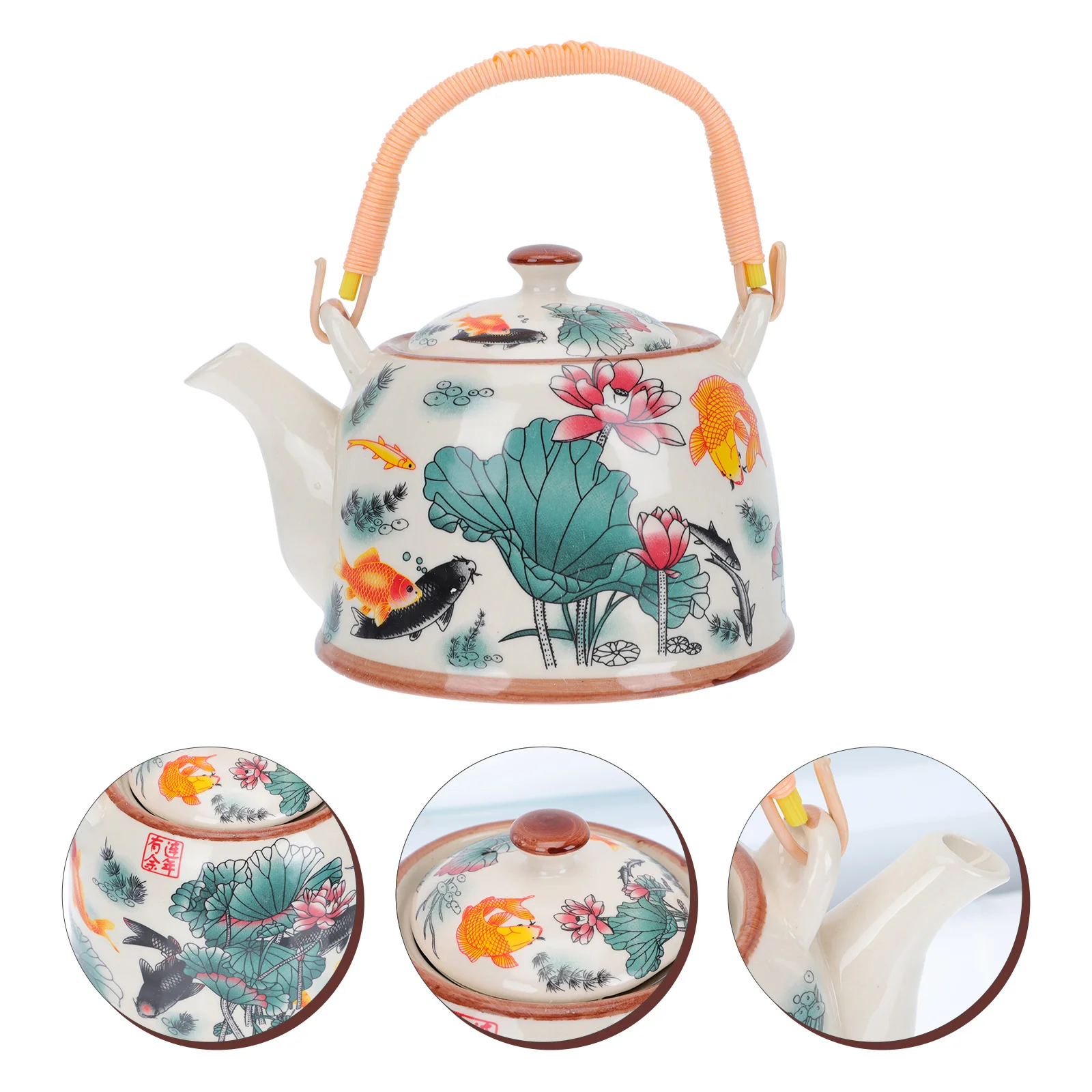 Tea Teapot Kettle Ceramic Japanese Vintage Chinese Water Pot Porcelain Enamel Kungfu Infuser Kettles Stovetop Leaf Loose
Tea Teapot Kettle Ceramic Japanese Vintage Chinese Water Pot Porcelain Enamel Kungfu Infuser Kettles Stovetop Leaf Loose