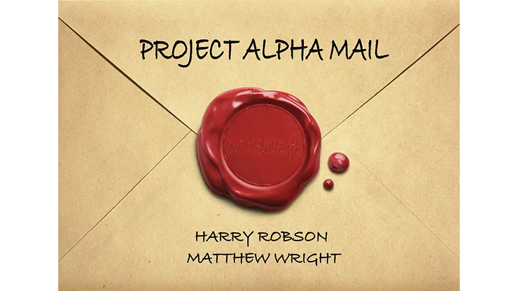 

Project Alpha Mail by Harry Robson & Matthew Wright,Magic Tricks