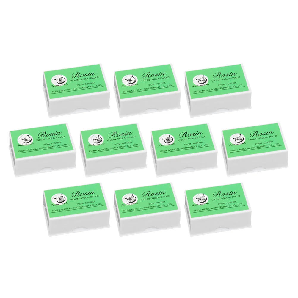 10 Pcs Violin Rosin Bass Guitar Accessories Premium Stringed Instrument Block Bow Portable Erhu
10 Pcs Violin Rosin Bass Guitar Accessories Premium Stringed Instrument Block Bow Portable Erhu