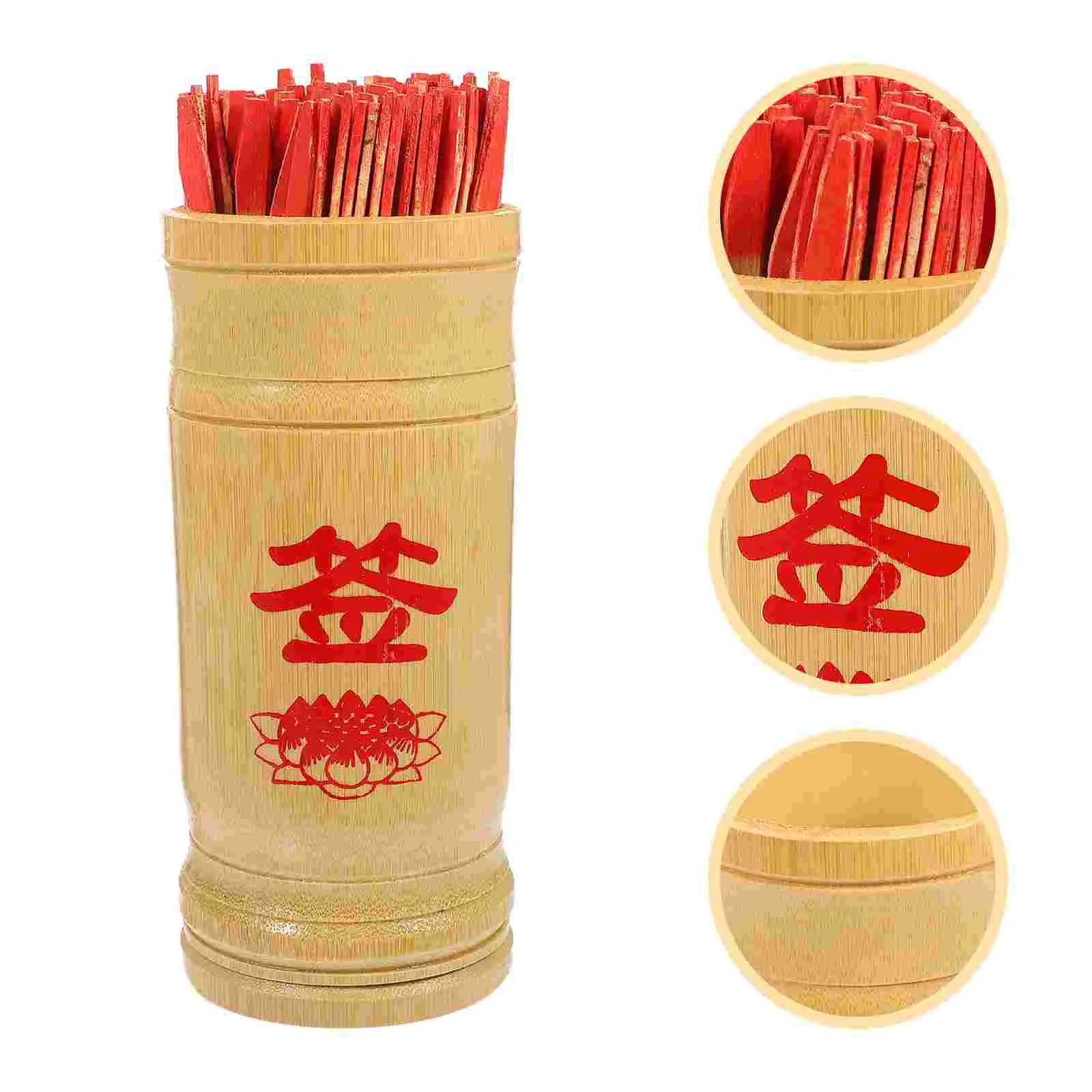 1 Set Chinese Divination Fortune-telling Fortune-telling Stick Fortune Game Prop Divination Game Bucket
1 Set Chinese Divination Fortune-telling Fortune-telling Stick Fortune Game Prop Divination Game Bucket