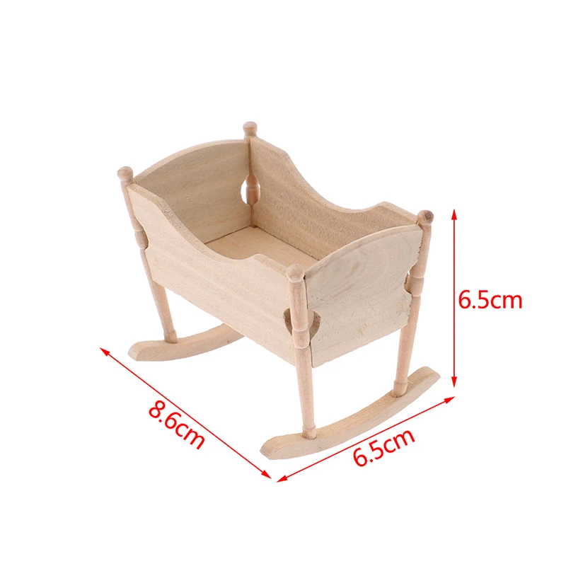 1:12 DollHouse Miniature Wooden Small Cradle Baby Crib Model Furniture Accessories For Doll House Decor Toys Gift doll house
1:12 DollHouse Miniature Wooden Small Cradle Baby Crib Model Furniture Accessories For Doll House Decor Toys Gift doll house