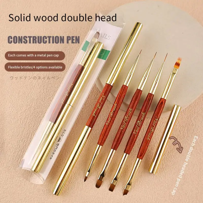 Uv Gel Polish Brushes Dual End 6mm-9mm-11mm-15mm Flower Painting Pen Ultra-thin Line Drawing Pen Nail Art Liner Brush Manicuring
Uv Gel Polish Brushes Dual End 6mm-9mm-11mm-15mm Flower Painting Pen Ultra-thin Line Drawing Pen Nail Art Liner Brush Manicuring