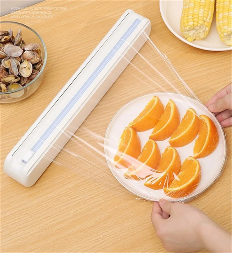 Professional Food Wrap Cutter Dispenser High Quality Foil Cling Film Cutter Fast Shipping Foil Cutter Kitchen Tools Foil Holder
Professional Food Wrap Cutter Dispenser High Quality Foil Cling Film Cutter Fast Shipping Foil Cutter Kitchen Tools Foil Holder