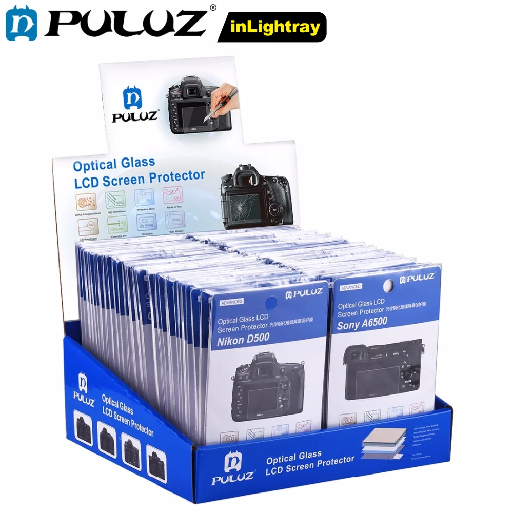 Wholesale 60 PCS/Lot PULUZ 2.5D Curved 9H Surface Hardness Tempered Glass Screen Protector Kits for 5D Mark IV/III
Wholesale 60 PCS/Lot PULUZ 2.5D Curved 9H Surface Hardness Tempered Glass Screen Protector Kits for 5D Mark IV/III