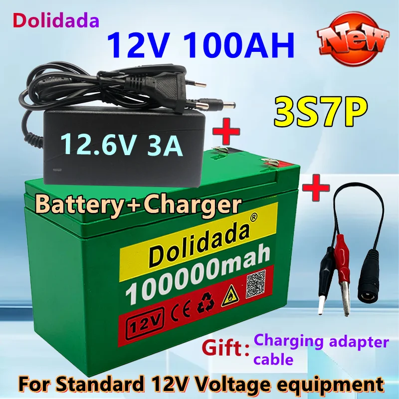 Аккумулятор 100% 3S 7P, 12 В, литийионный, 100 А ч, для сельскохозяйственного опрыскивателя, зарядное устройство
Аккумулятор 100% 3S 7P, 12 В, литийионный, 100 А ч, для сельскохозяйственного опрыскивателя, зарядное устройство