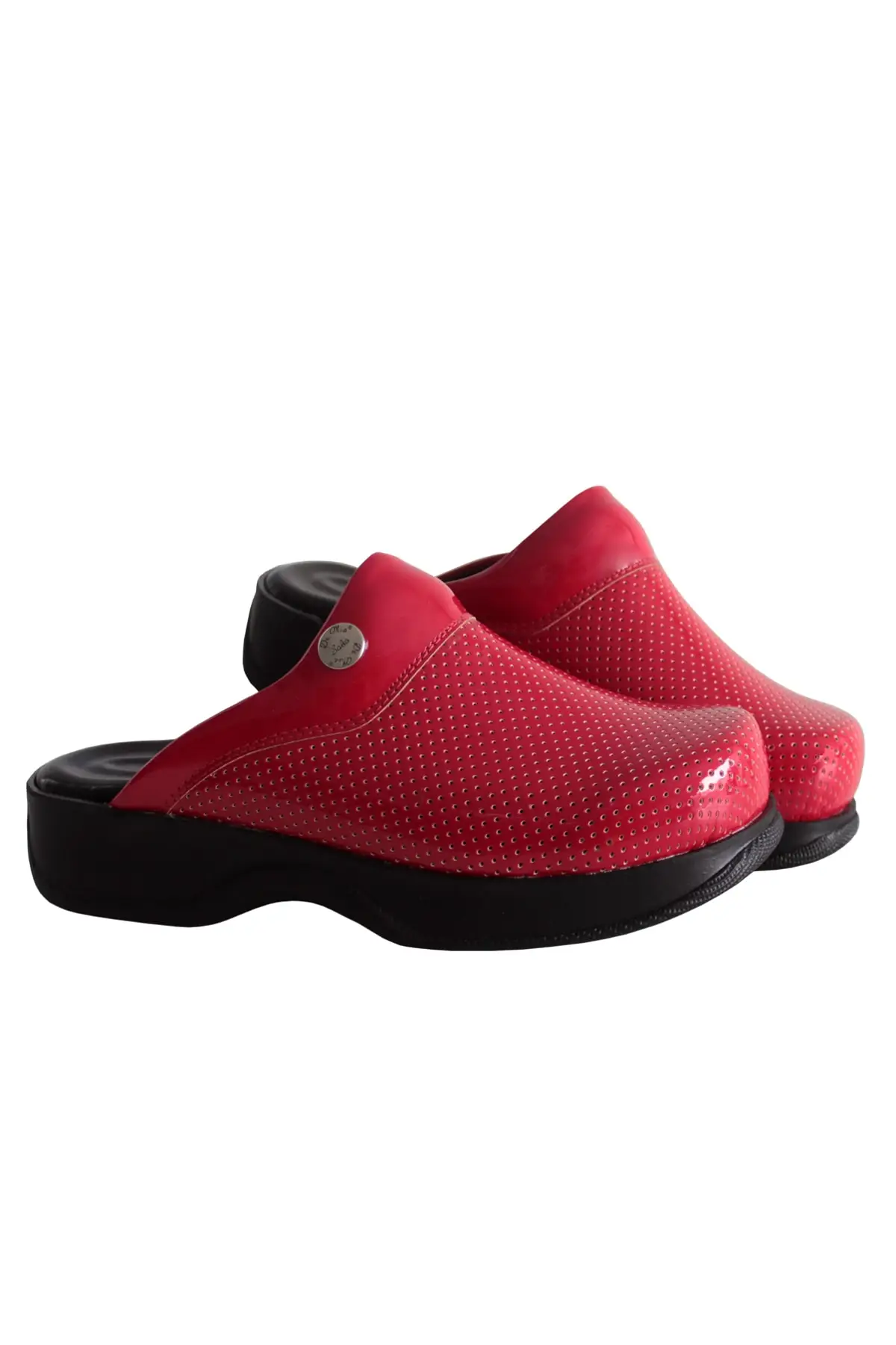 Women's Red Sabo Doctor Nurse Slipper 
Women's Red Sabo Doctor Nurse Slipper