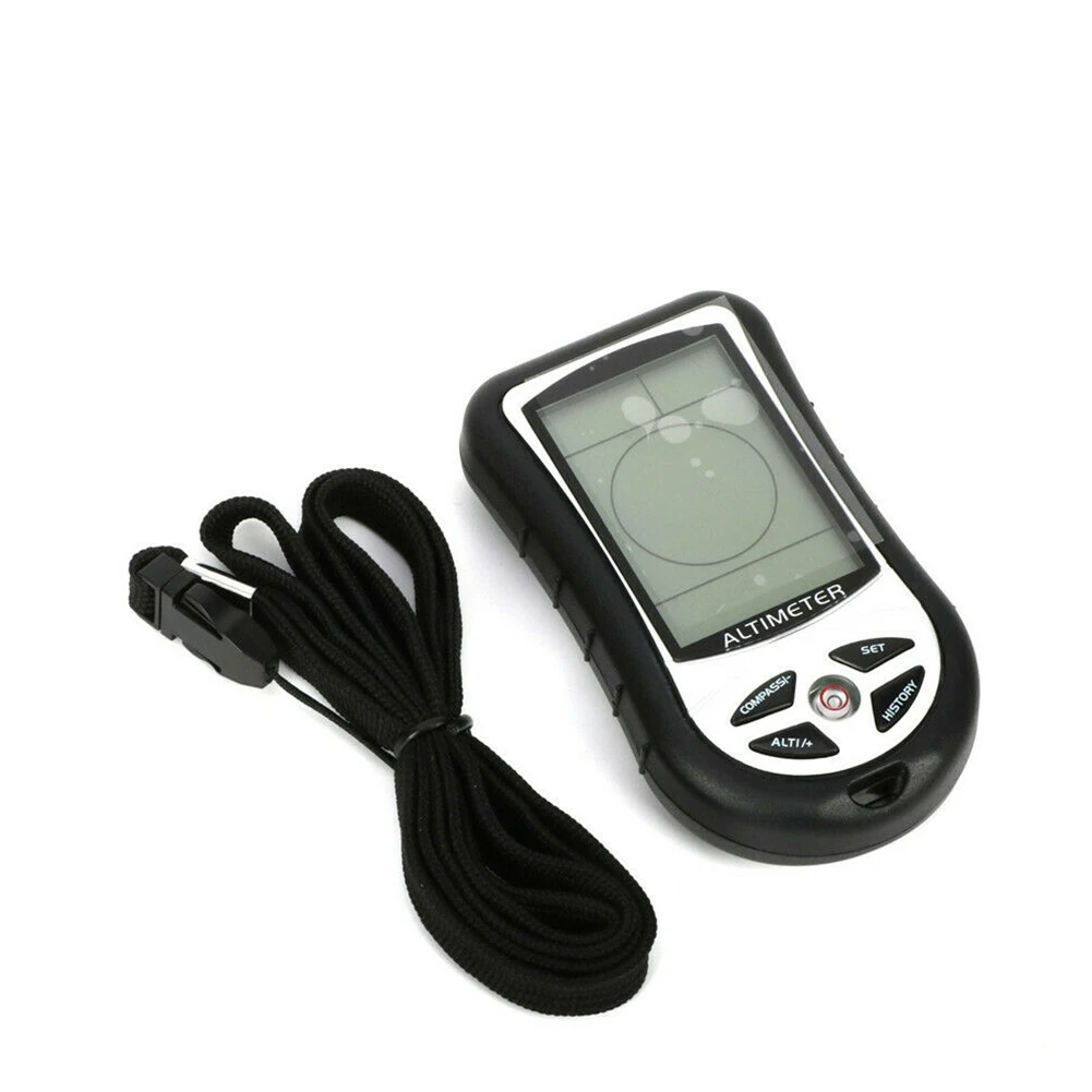Handheld 8 In 1 Digital Altimeter Barometer Thermometer Weather Forecast Compass Hiking Height Measuring Instruments Backlight
Handheld 8 In 1 Digital Altimeter Barometer Thermometer Weather Forecast Compass Hiking Height Measuring Instruments Backlight