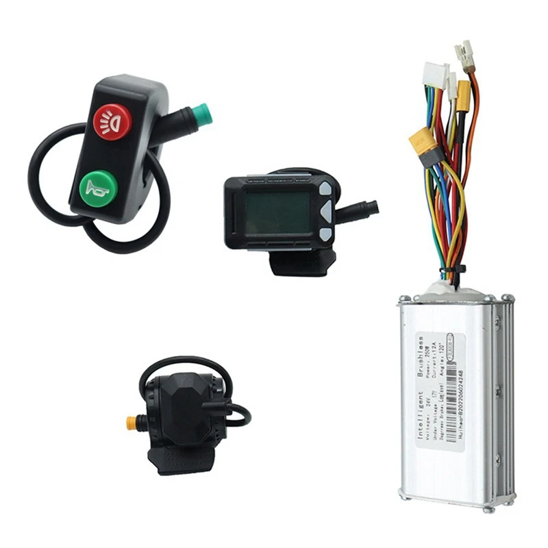 24V 250W Electric Scooter Controller+LCD Display+Brake+Switch Kit For Carbon Fiber E-Scooter Bike Cycling Equipment Parts
24V 250W Electric Scooter Controller+LCD Display+Brake+Switch Kit For Carbon Fiber E-Scooter Bike Cycling Equipment Parts