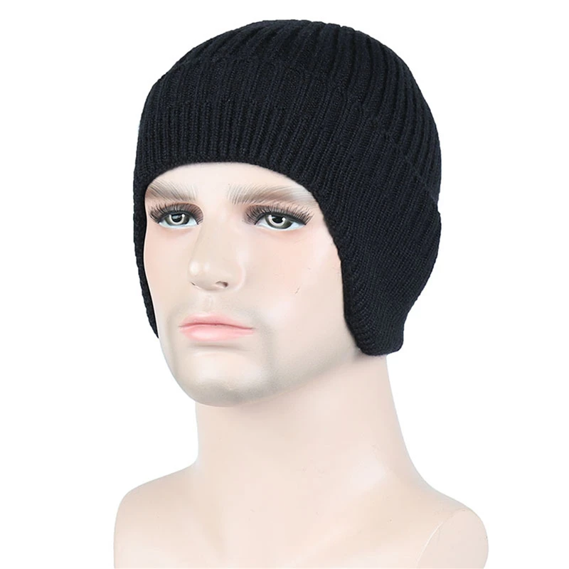 Winter Earmuff Cap Mens Outdoor Knitted Cycling Hat Womens Korean Warm Beanies Windproof Earflaps Bonnet Hats
Winter Earmuff Cap Mens Outdoor Knitted Cycling Hat Womens Korean Warm Beanies Windproof Earflaps Bonnet Hats