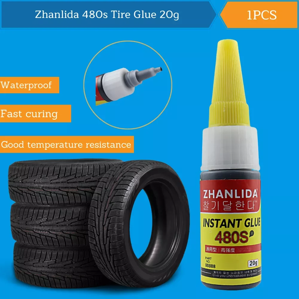 20g Zhanlida 480S Black Strong Car Rubber Repair Tire Adhesive Car Window Speaker Sealing Strip Repair Glue
20g Zhanlida 480S Black Strong Car Rubber Repair Tire Adhesive Car Window Speaker Sealing Strip Repair Glue