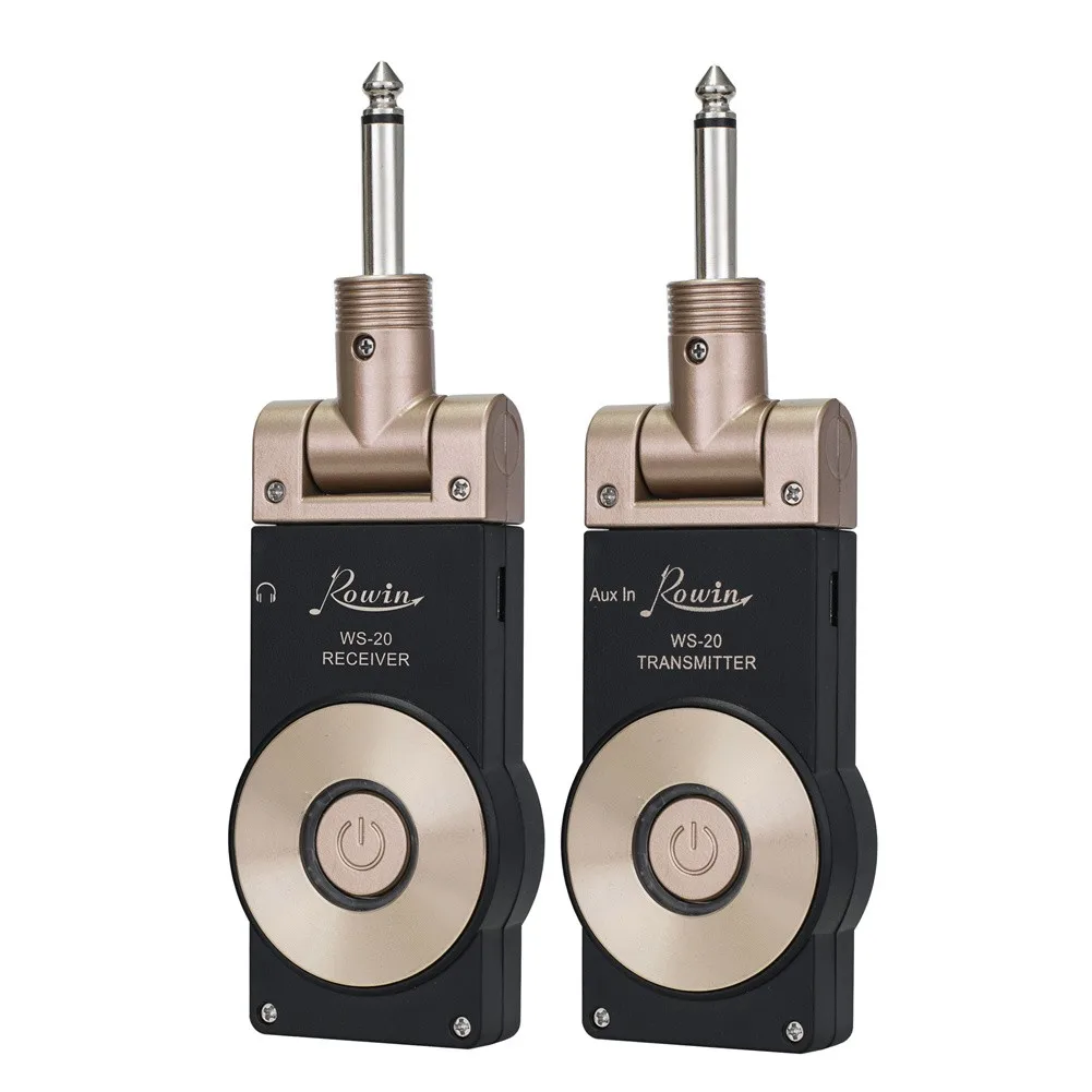 Professional Guitar Wireless System Transmitter Receiver 30M WS-20 Built-in Rechargeable Wireless Guitar Transmitter Accessories
Professional Guitar Wireless System Transmitter Receiver 30M WS-20 Built-in Rechargeable Wireless Guitar Transmitter Accessories