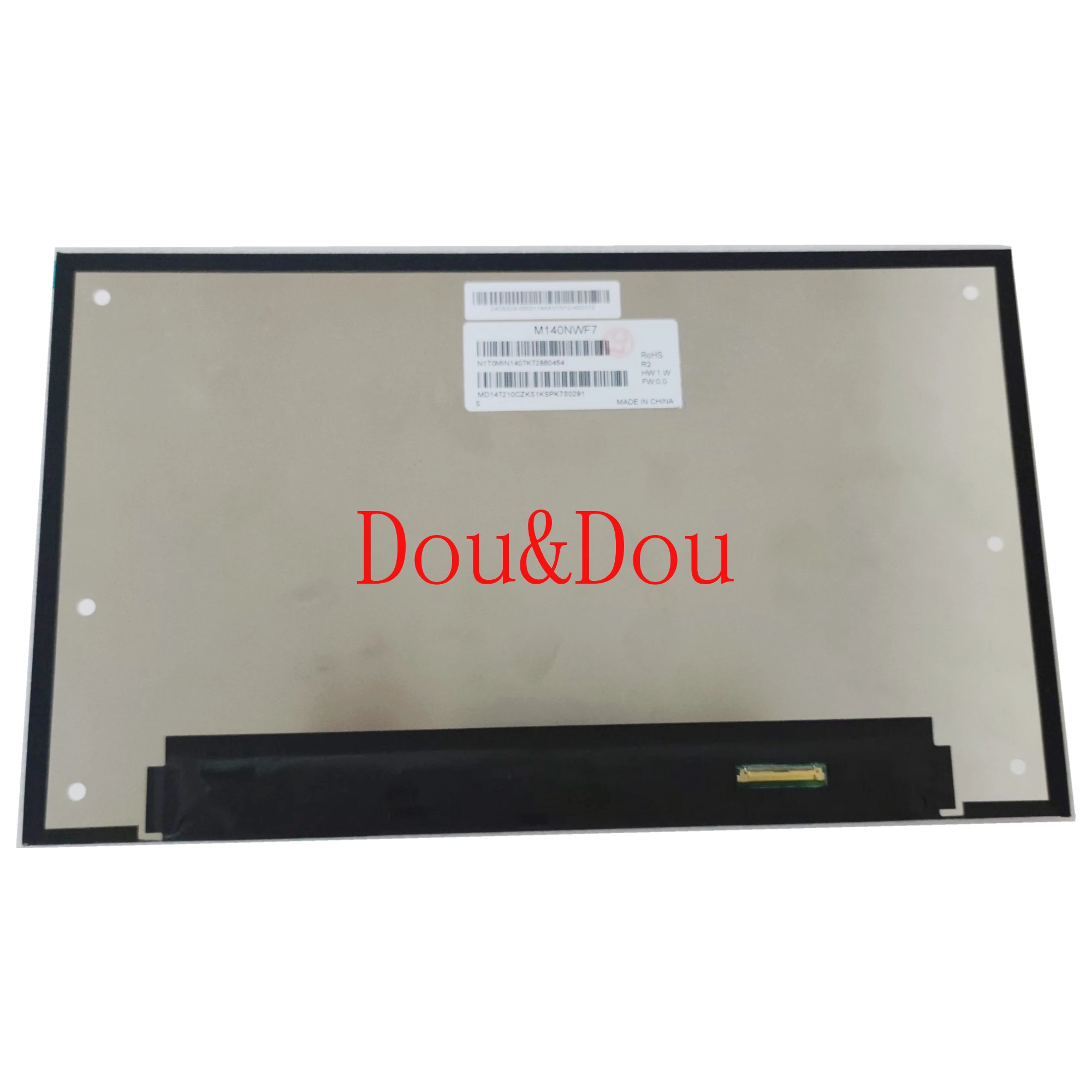 M140NWF7 R2 14.0'' 120Hz Laptop LCD Screen Panel Matrix IPS 1920*1080 EDP 40 Pins 72% NTSC
M140NWF7 R2 14.0'' 120Hz Laptop LCD Screen Panel Matrix IPS 1920*1080 EDP 40 Pins 72% NTSC