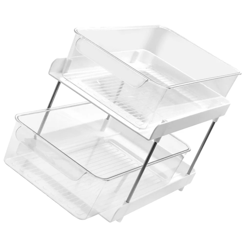 Countertop Makeup Storage Shelf Double-layer Organizer Kitchen Seasoning Bottle Rack
Countertop Makeup Storage Shelf Double-layer Organizer Kitchen Seasoning Bottle Rack