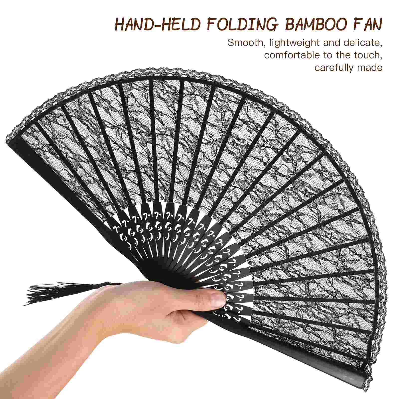 Black Lace Fans Handheld Victorian Hand Fan Bulk Items Gifts Folding Fan Handheld Fans Paper Fan Hand Fans Women Foldable 
Black Lace Fans Handheld Victorian Hand Fan Bulk Items Gifts Folding Fan Handheld Fans Paper Fan Hand Fans Women Foldable
