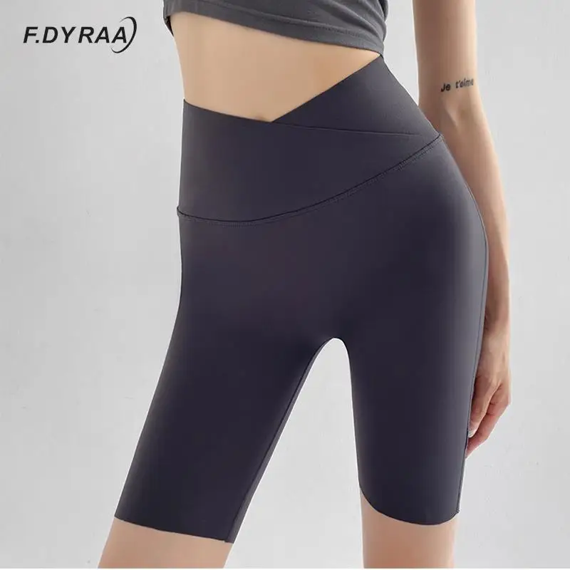 Шорты F.DYRAA женские для занятий йогой, велосипедные обтягивающие короткие штаны с завышенной талией, модная спортивная одежда
Шорты F.DYRAA женские для занятий йогой, велосипедные обтягивающие короткие штаны с завышенной талией, модная спортивная одежда