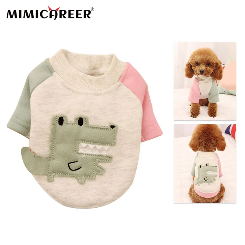 Dog Sweater Cute Cartoon Dinosaur Dog Pullover Hoodie Autumn Winter Leisure Dog Sweatshirt Warm Cotton T-shirts Costumes
Dog Sweater Cute Cartoon Dinosaur Dog Pullover Hoodie Autumn Winter Leisure Dog Sweatshirt Warm Cotton T-shirts Costumes