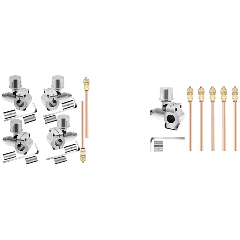 Piercing Valve Line Tap Valve Compatible With 1/4, 5/16, 3/8Inch Outside Diameter Pipes,1/4 SAE Service Access Valve
Piercing Valve Line Tap Valve Compatible With 1/4, 5/16, 3/8Inch Outside Diameter Pipes,1/4 SAE Service Access Valve