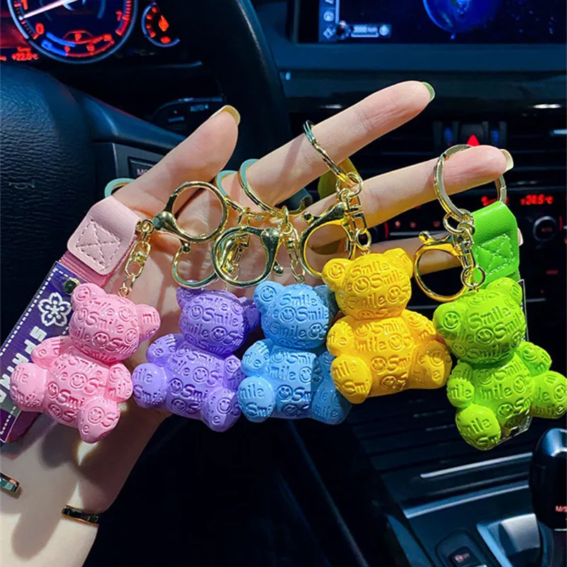 YW GAIRU Kawaii Cartoon Resin Letter Bear Keychain Trend Cute Couple's Animals Bag Pendant Jewelry Keyring Dropshipping
YW GAIRU Kawaii Cartoon Resin Letter Bear Keychain Trend Cute Couple's Animals Bag Pendant Jewelry Keyring Dropshipping