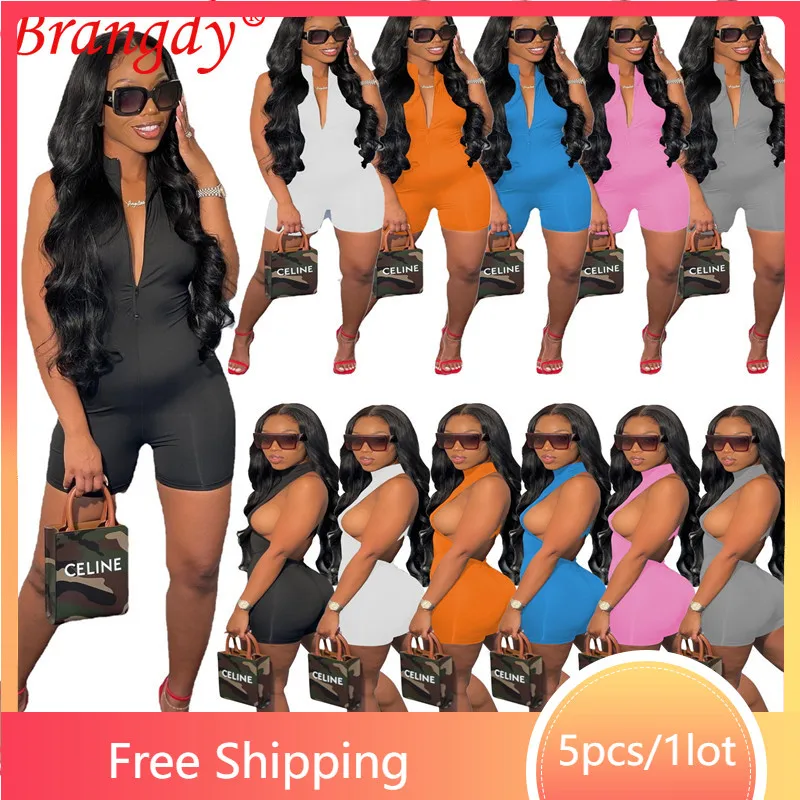 5pcs Wholesale Items Romper for Women One Piece Jumpsuit Summer Sexy V-neck Backless Overalls Fashion Bodysuit Jump Suit B7066
5pcs Wholesale Items Romper for Women One Piece Jumpsuit Summer Sexy V-neck Backless Overalls Fashion Bodysuit Jump Suit B7066