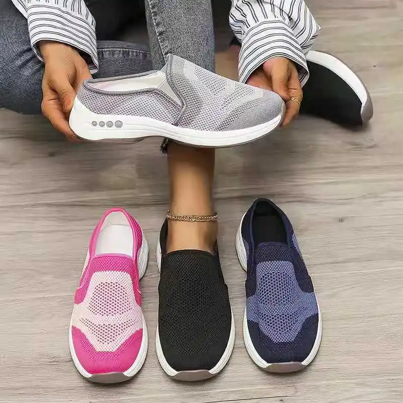 Women Flat Casual Shoes Fashion Breathable Mesh Tenis Feminino Shoes Women Sneakers Summer Ladies Boat Shoes Zapatos Para Mujer
Women Flat Casual Shoes Fashion Breathable Mesh Tenis Feminino Shoes Women Sneakers Summer Ladies Boat Shoes Zapatos Para Mujer