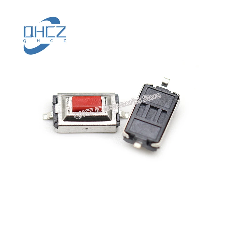 100pcs 3X6X2.5mm micro button button switch high temperature resistant red head 3*6*2.5 touch In Stock
100pcs 3X6X2.5mm micro button button switch high temperature resistant red head 3*6*2.5 touch In Stock