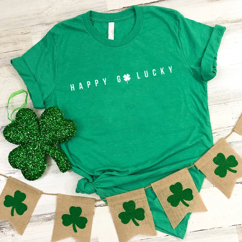 St Patrick's Day Tshirt Happy Lucky Shirts for Women Goth Irish Day Graphic T Shirts Aesthetic Irish Four Leaf Women Clothes
St Patrick's Day Tshirt Happy Lucky Shirts for Women Goth Irish Day Graphic T Shirts Aesthetic Irish Four Leaf Women Clothes