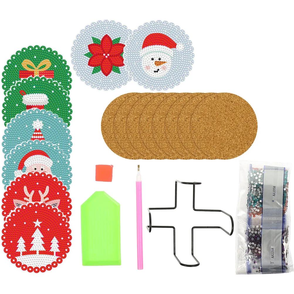 Diamondcoasters Christmas Diy Crystal Cup Mat Paintings Kitsbead Embroidery Drinks Corkadults Non Painting 5D
Diamondcoasters Christmas Diy Crystal Cup Mat Paintings Kitsbead Embroidery Drinks Corkadults Non Painting 5D