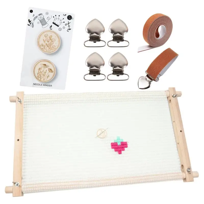 Rectangle Embroidery Hoop Holder Adjustable Needle Scroll Wooden Beech Frame Needlepoint Holder Stand For Stitching Sewing Tool
Rectangle Embroidery Hoop Holder Adjustable Needle Scroll Wooden Beech Frame Needlepoint Holder Stand For Stitching Sewing Tool