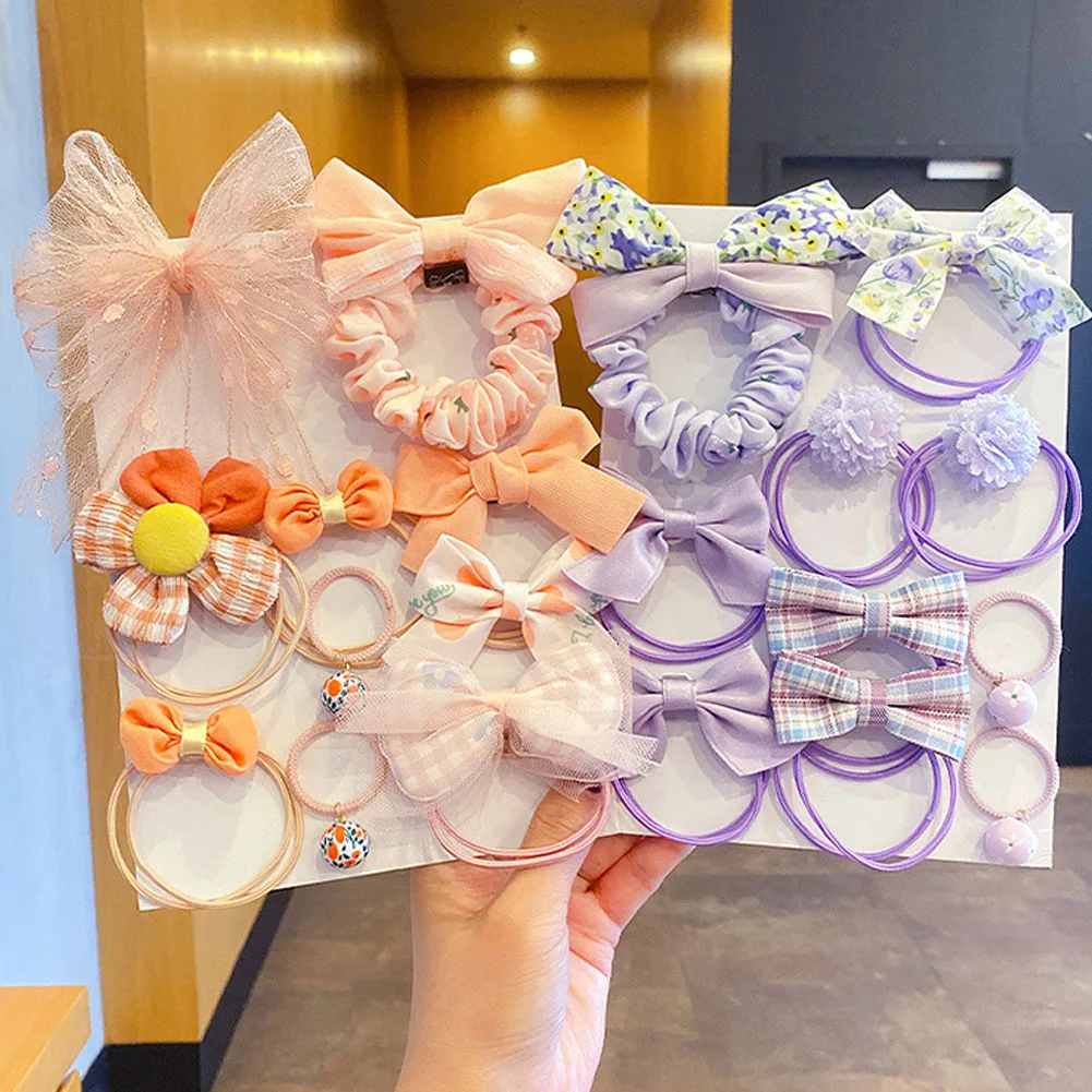 10 Pcs/Set Children Cute Colors Flower Bow Elastic Hair Bands Girls Lovely Sweet Scrunchies Rubber Bands Kids Hair Accessories
10 Pcs/Set Children Cute Colors Flower Bow Elastic Hair Bands Girls Lovely Sweet Scrunchies Rubber Bands Kids Hair Accessories