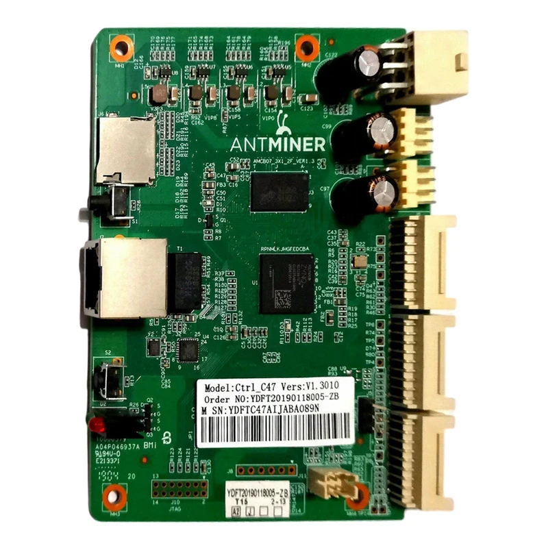 1Pc New Bitmain Antminer S11 T15 DR5 Control Board 4X18P Ethernet 10/100Mbps Board
1Pc New Bitmain Antminer S11 T15 DR5 Control Board 4X18P Ethernet 10/100Mbps Board