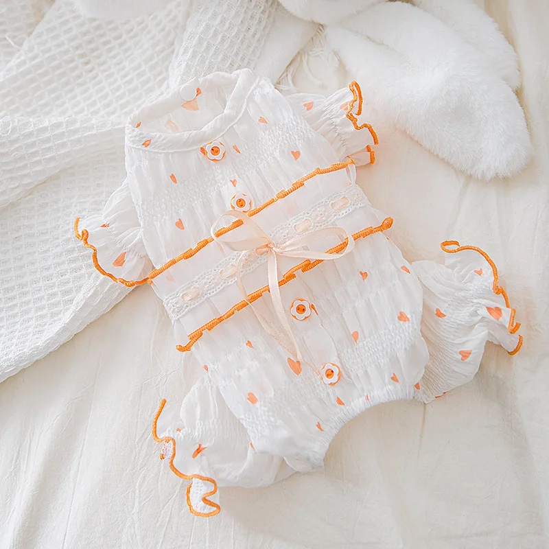 Spring Summer Pet Clothes Kitten Puppy Thin Pajamas Small and Medium-sized Dog Princess Jumpsuit Chihuahua Yorkshire
Spring Summer Pet Clothes Kitten Puppy Thin Pajamas Small and Medium-sized Dog Princess Jumpsuit Chihuahua Yorkshire
