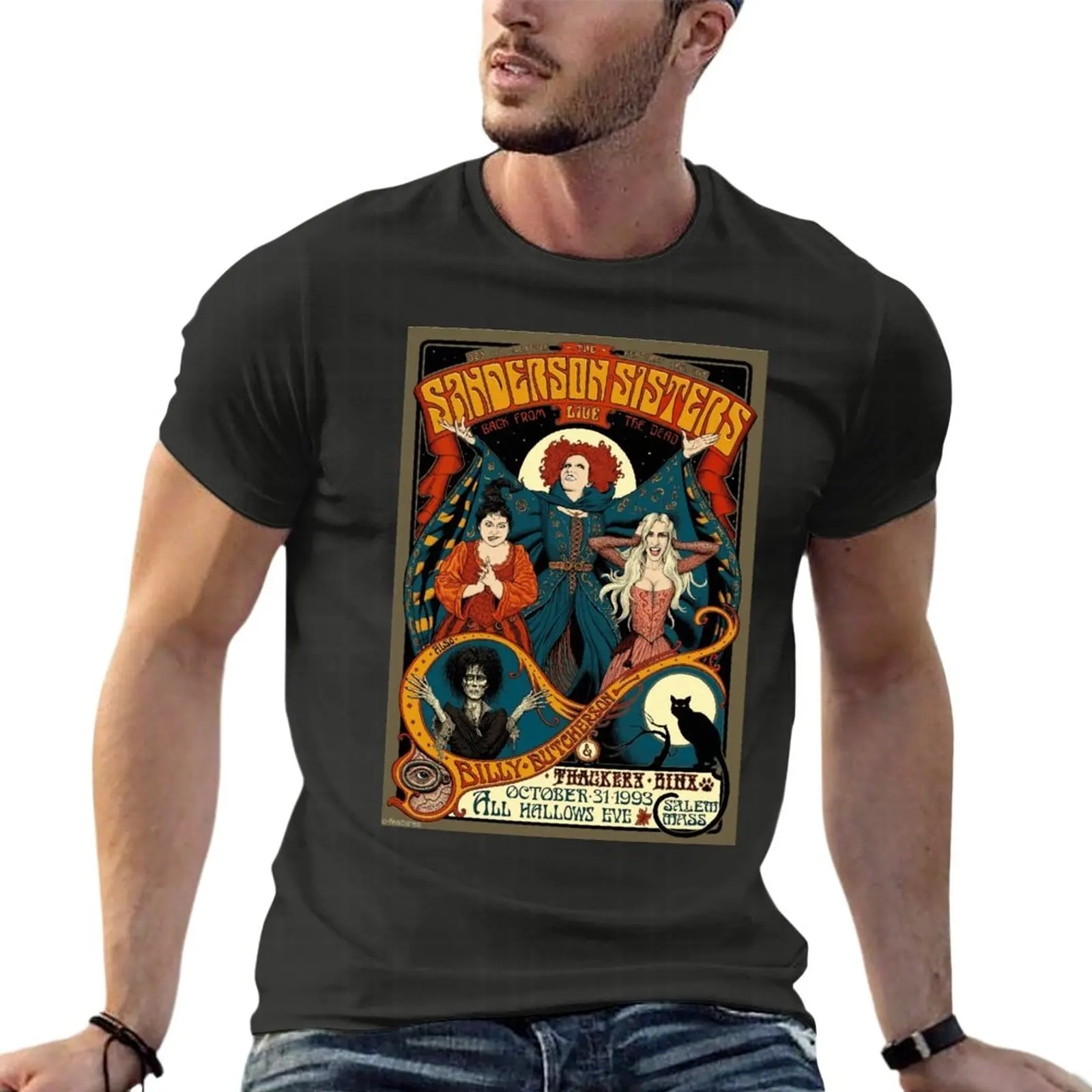 Sanderson Sisters Halloween Oversized T-Shirts Personalized Men Clothing 100% Cotton Streetwear Big Size Top Tee
Sanderson Sisters Halloween Oversized T-Shirts Personalized Men Clothing 100% Cotton Streetwear Big Size Top Tee